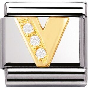 Nomination Cubic Zirconia V Charm Nomination Cubic Zirconia V Charm
