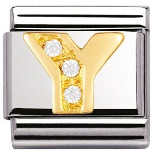 Nomination Cubic Zirconia Y Charm Nomination Cubic Zirconia Y Charm