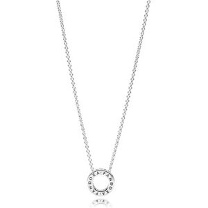 Pandora Silver Logo Reversible Necklace - 45cm Pandora Silver Logo Reversible Necklace - 45cm