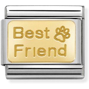Nomination Gold Best Friend Paw Charm Nomination Gold Best Friend Paw Charm