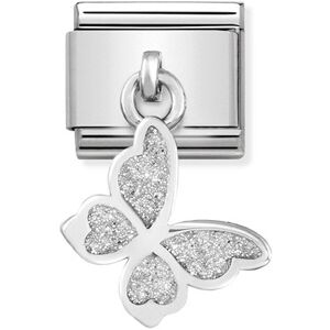 Nomination Glitter Butterfly Hanging Charm Nomination Glitter Butterfly Hanging Charm