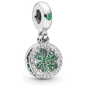 Pandora Dazzling Clover Pendant Charm Pandora Dazzling Clover Pendant Charm