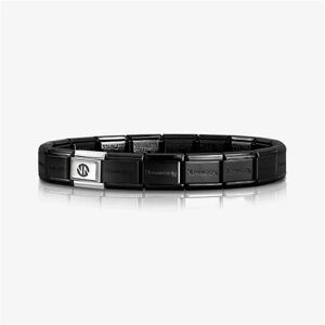 Nomination Classic Gunmetal Base Bracelet - 14 Links / 12cm Nomination Classic Gunmetal Base Bracelet - 14 Links / 12cm