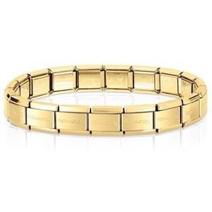 Nomination Classic Gold Plated Starter Bracelet - 13 Links / 11cm Nomination Classic Gold Plated Starter Bracelet - 13 Links / 11cm