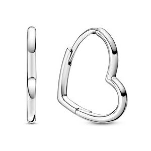 Pandora Asymmetrical Heart Hoop Earrings Pandora Asymmetrical Heart Hoop Earrings