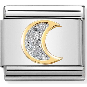 Nomination Moon Glitter Charm Nomination Moon Glitter Charm