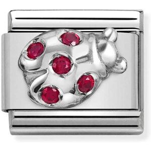 Nomination Silver + Red Ladybug Charm Nomination Silver + Red Ladybug Charm