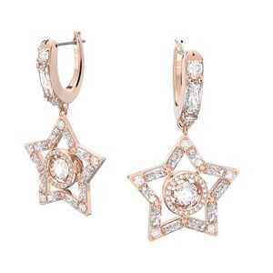 Swarovski Rose Gold Stella Star Huggie Earrings Swarovski Rose Gold Stella Star Huggie Earrings