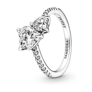 Pandora Double Heart Ring - 50 Pandora Double Heart Ring - 50