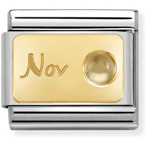 Nomination November Citrine Birthstone Charm Nomination November Citrine Birthstone Charm