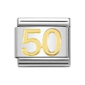Nomination 50th Birthday Charm Nomination 50th Birthday Charm