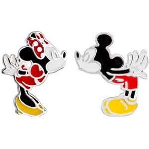 Disney Mickey & Minnie Mouse Kiss Earrings - Silver Disney Mickey & Minnie Mouse Kiss Earrings - Silver