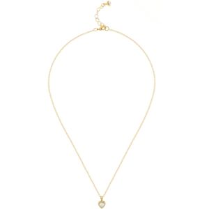 Ted Baker Gold Hannela Crystal Heart Necklace - 42cm Ted Baker Gold Hannela Crystal Heart Necklace - 42cm