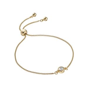 Ted Baker Gold Crystal Pull Chain Bracelet - 20cm Ted Baker Gold Crystal Pull Chain Bracelet - 20cm