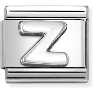 Nomination Oxidised Silver Letter Charm - Letter Z Nomination Oxidised Silver Letter Charm - Letter Z
