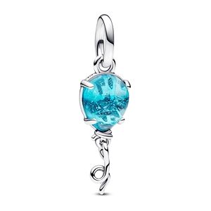 Pandora Blue Murano Glass Balloon Dangle Charm Pandora Blue Murano Glass Balloon Dangle Charm