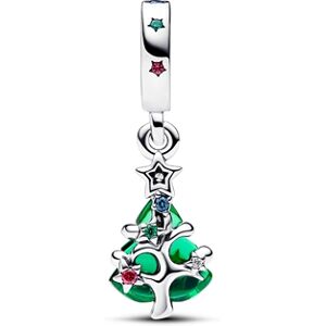 Pandora Sparkling Christmas Tree Dangle Charm - Silver Pandora Sparkling Christmas Tree Dangle Charm - Silver