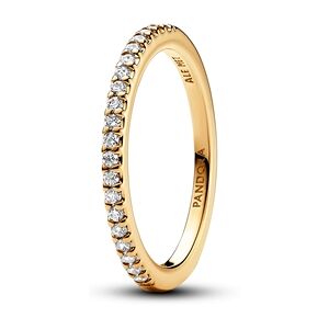 Pandora Gold Sparkling Band Ring - 54 Ring Pandora Gold Sparkling Band Ring - 54 Ring
