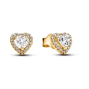 Pandora Sparkling Elevated Heart Stud Earrings Pandora Sparkling Elevated Heart Stud Earrings