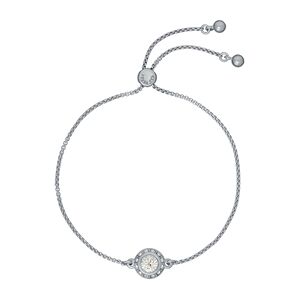 Ted Baker Soleta Silver Solitaire Sparkle Halo Bracelet - Adjustable Ted Baker Soleta Silver Solitaire Sparkle Halo Bracelet - Adjustable