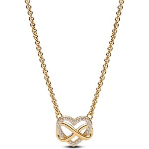 Pandora Sparkling Infinity Heart Collier Necklace - 50cm Pandora Sparkling Infinity Heart Collier Necklace - 50cm