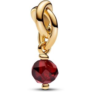 Pandora Gold January Eternity Circle Dangle Charm Pandora Gold January Eternity Circle Dangle Charm