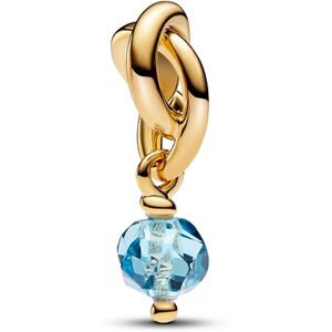 Pandora Gold March Eternity Circle Dangle Charm Pandora Gold March Eternity Circle Dangle Charm