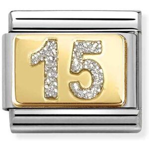 Nomination Gold Glitter 15 Charm Nomination Gold Glitter 15 Charm