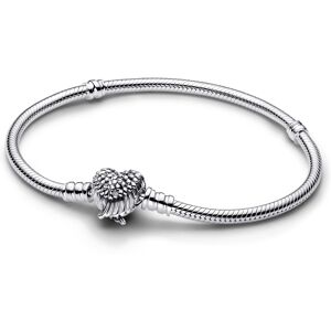 Pandora Heart Wings Clasp Snake Chain Bracelet - 19cm Pandora Heart Wings Clasp Snake Chain Bracelet - 19cm