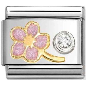 Nomination Pink Myosotis Crystal Charm Nomination Pink Myosotis Crystal Charm