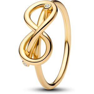 Pandora Gold Infinity Knot Ring - 56 Pandora Gold Infinity Knot Ring - 56