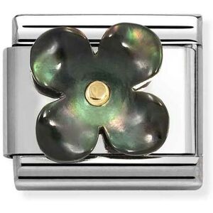 Nomination Black Mother of Pearl Flower Charm Nomination Black Mother of Pearl Flower Charm