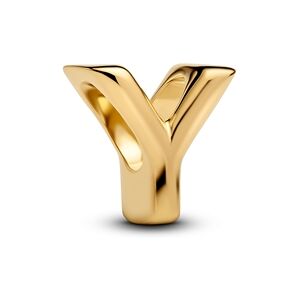 Pandora Gold Letter Y Alphabet Charm Pandora Gold Letter Y Alphabet Charm