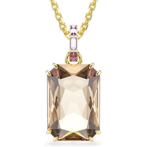 Swarovski Gold Millenia Caramel Octagon Cut Necklace Swarovski Gold Millenia Caramel Octagon Cut Necklace