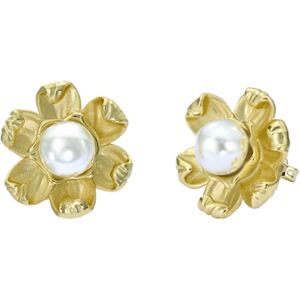 Ted Baker Gold Dara Daisy Pearl Studs - Gold Ted Baker Gold Dara Daisy Pearl Studs - Gold