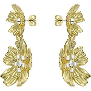 Ted Baker Gold Pettala Flower Statement Drop Earrings - Gold Ted Baker Gold Pettala Flower Statement Drop Earrings - Gold