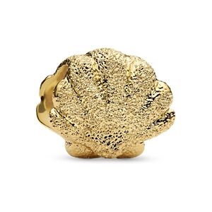 Pandora Gold Textured Shell Mini Charm Pandora Gold Textured Shell Mini Charm