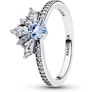 Pandora Silver Disney Frozen Queen Elsa Tiara Ring - 54 Pandora Silver Disney Frozen Queen Elsa Tiara Ring - 54