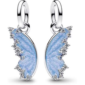 Pandora Silver Splitable Butterfly Dangle Charm Pandora Silver Splitable Butterfly Dangle Charm