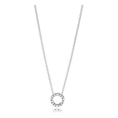 Pandora Silver Logo Reversible Necklace - 45cm Pandora Silver Logo Reversible Necklace - 45cm