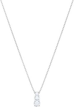 Swarovski Attract Trilogy White Necklace - 45cm