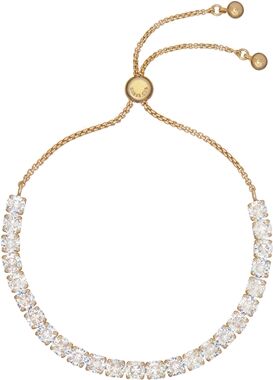 Ted Baker Gold Icon Crystal Bracelet - Adjustable