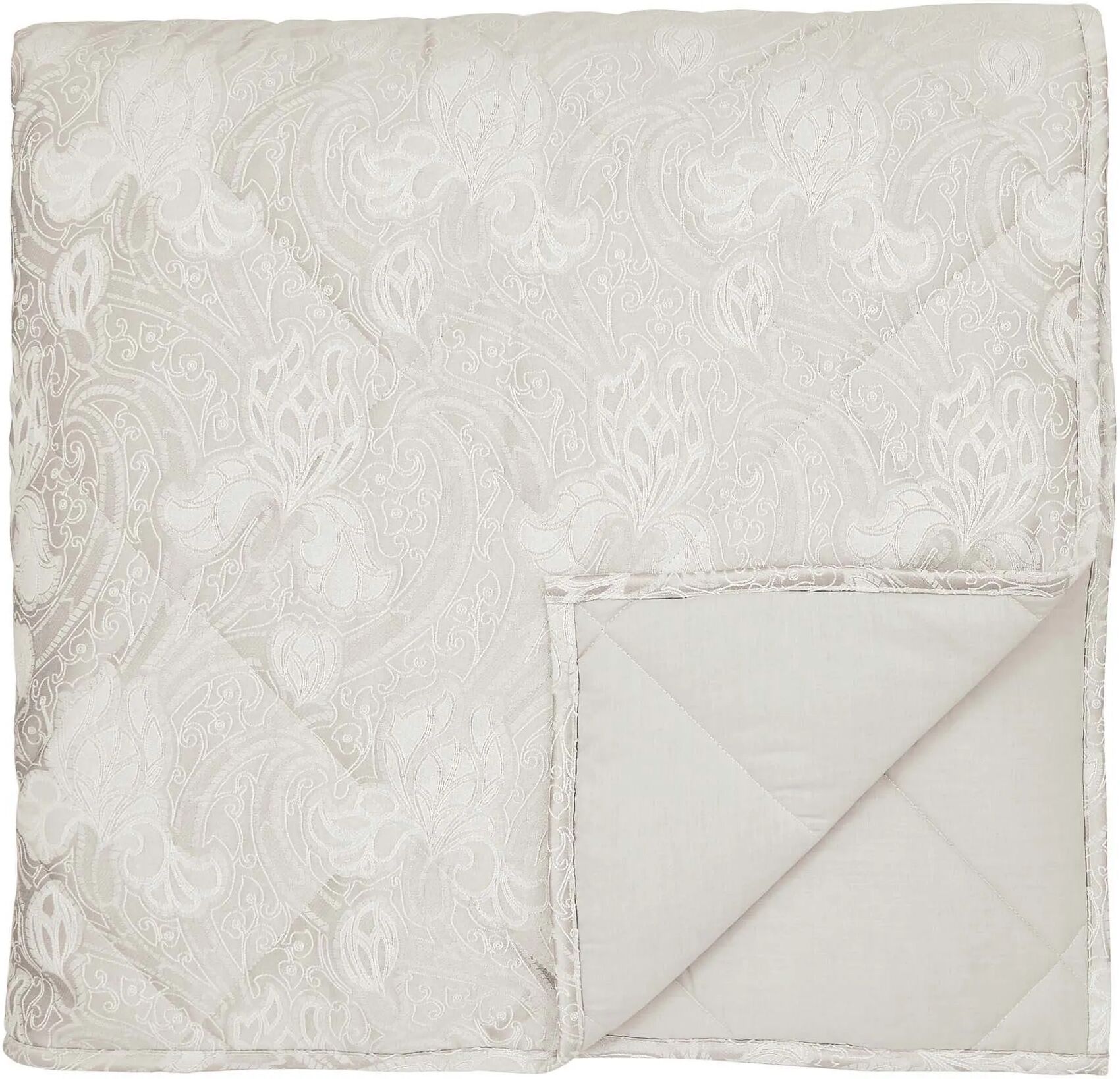 Sanderson Bedding Ashbee Quilted Throw Double, Cashmere