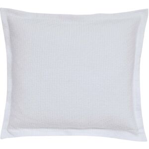 Bedeck of Belfast Fine Linens Andaz Sham Pillowcase, White
