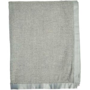 Bedeck of Belfast Amalia Throw, White/Silver Bedeck of Belfast Amalia Throw, White/Silver
