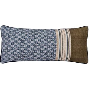 Bedeck of Belfast Avero Cushion 30cm x 70cm, Teal Bedeck of Belfast Avero Cushion 30cm x 70cm, Teal