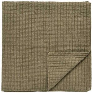 Bedeck of Belfast Nora Quilted Throw, Sage Green/Tuberose Bedeck of Belfast Nora Quilted Throw, Sage Green/Tuberose