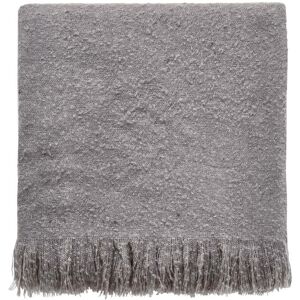 Bedeck of Belfast Saffi Woven Throw, Silver Bedeck of Belfast Saffi Woven Throw, Silver