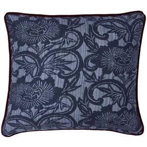 Bedeck of Belfast Stafford Cushion 50cm x 50cm, Navy & Red Bedeck of Belfast Stafford Cushion 50cm x 50cm, Navy & Red