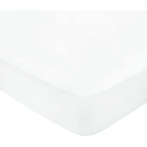 Bedeck of Belfast Fine Linens 600 Thread Count Egyptian Cotton Super Kingsize Fitted Sheet, White Bedeck of Belfast Fine Linens 600 Thread Count Egyptian Cotton Super Kingsize Fitted Sheet, White